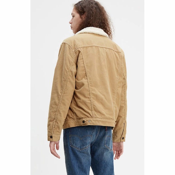 Levi's Corduroy Sherpa Trucker Jacket - Picture 2 of 8